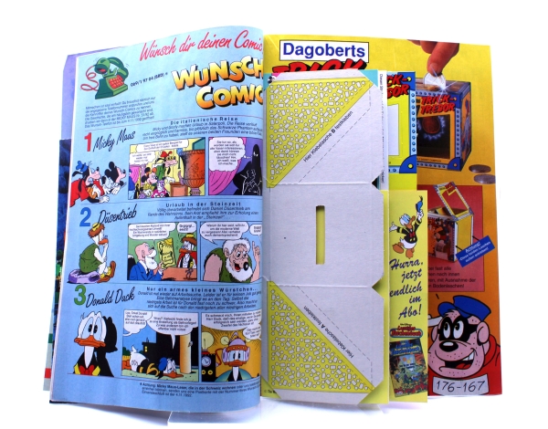 Walt Disneys Micky Maus Comic Nr. 45 (1992): Donald Duck - der Zornnickel von Ehapa